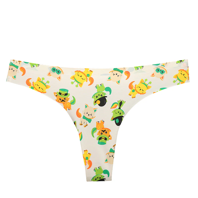 St Catrick's Day No Show Thong