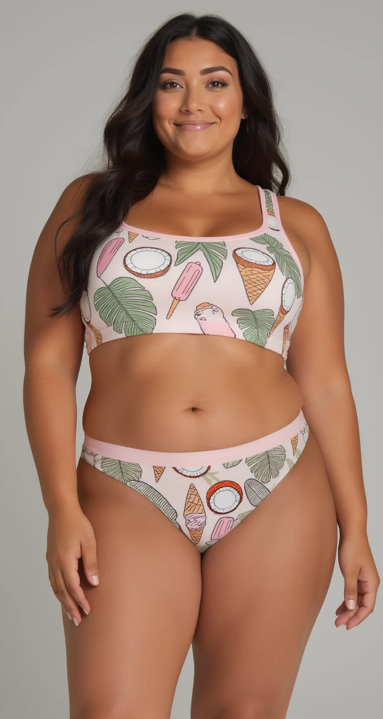 Tropical Cotton Thong - Image 2